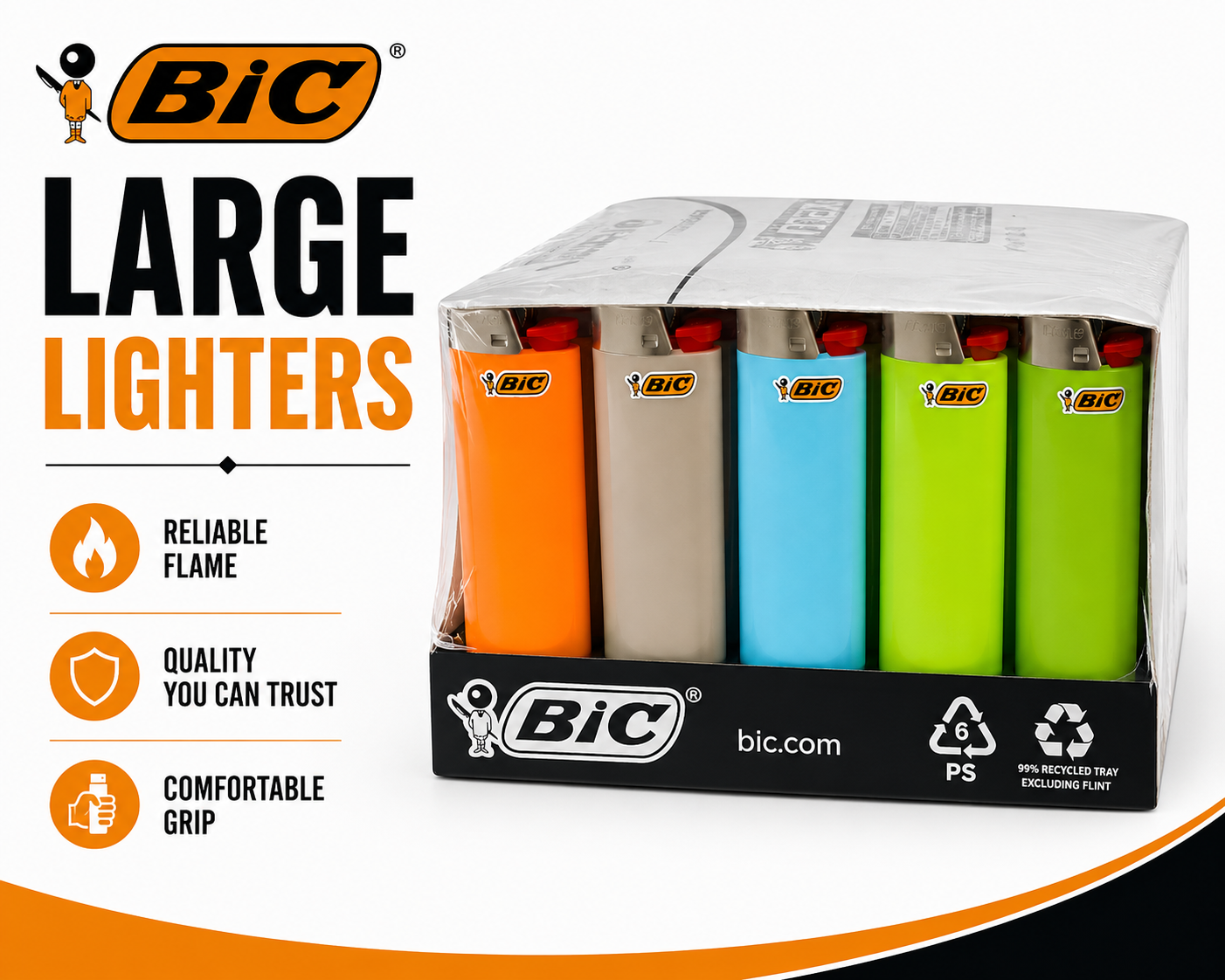 BIC Large Lighters
