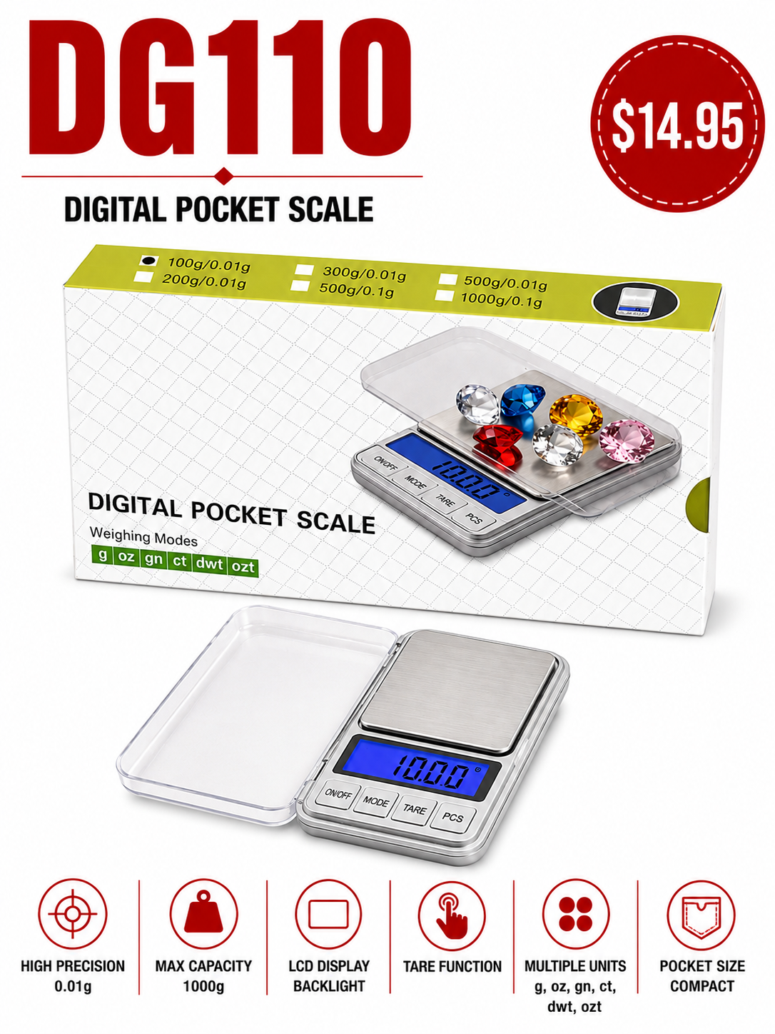 Digital Pocket Scale