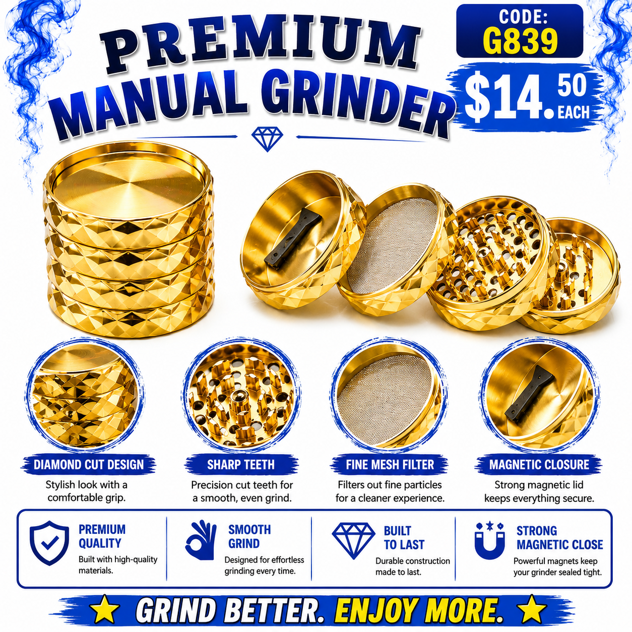 Premium Manual Grinder