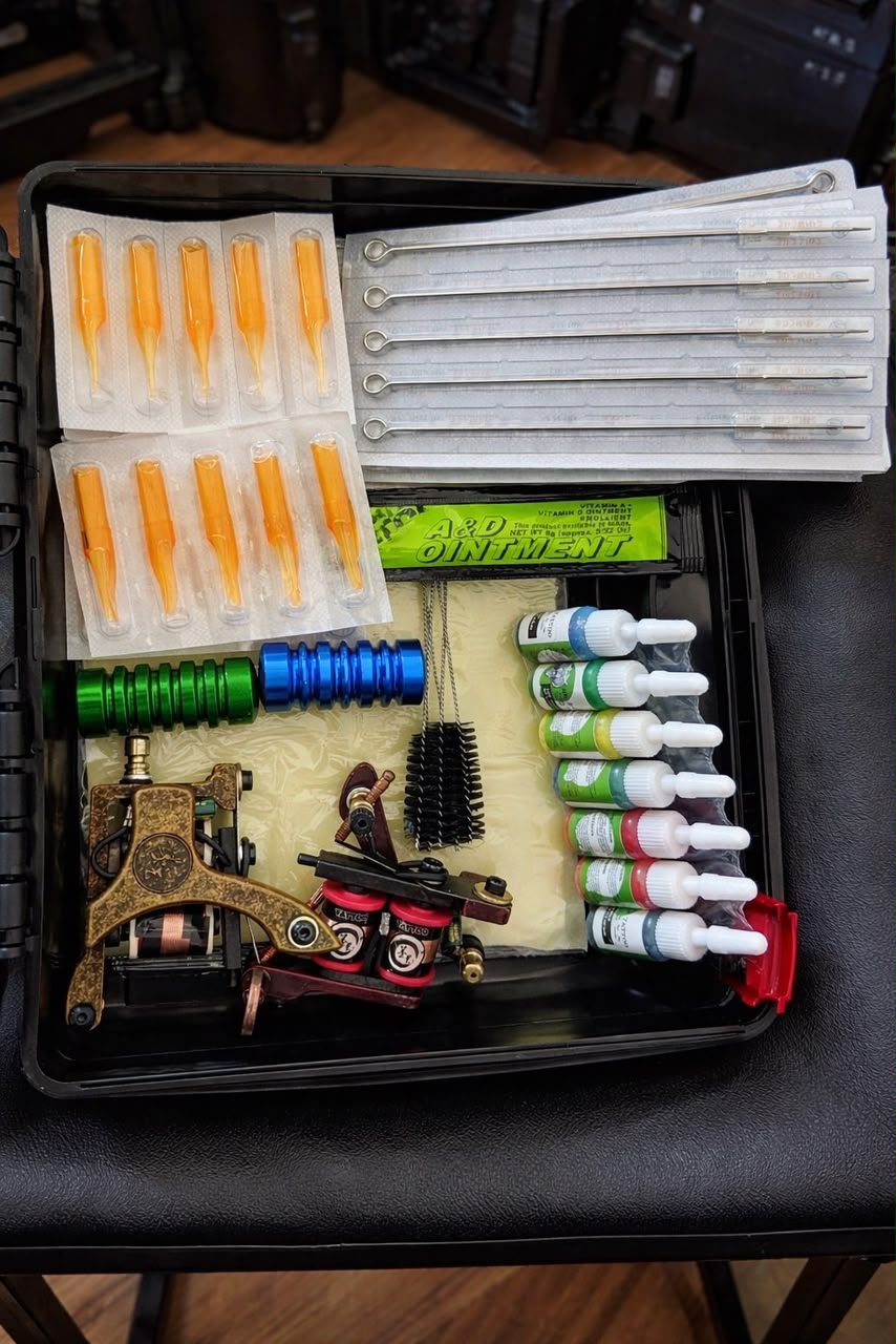 Ghost Spider Tattoo Kit