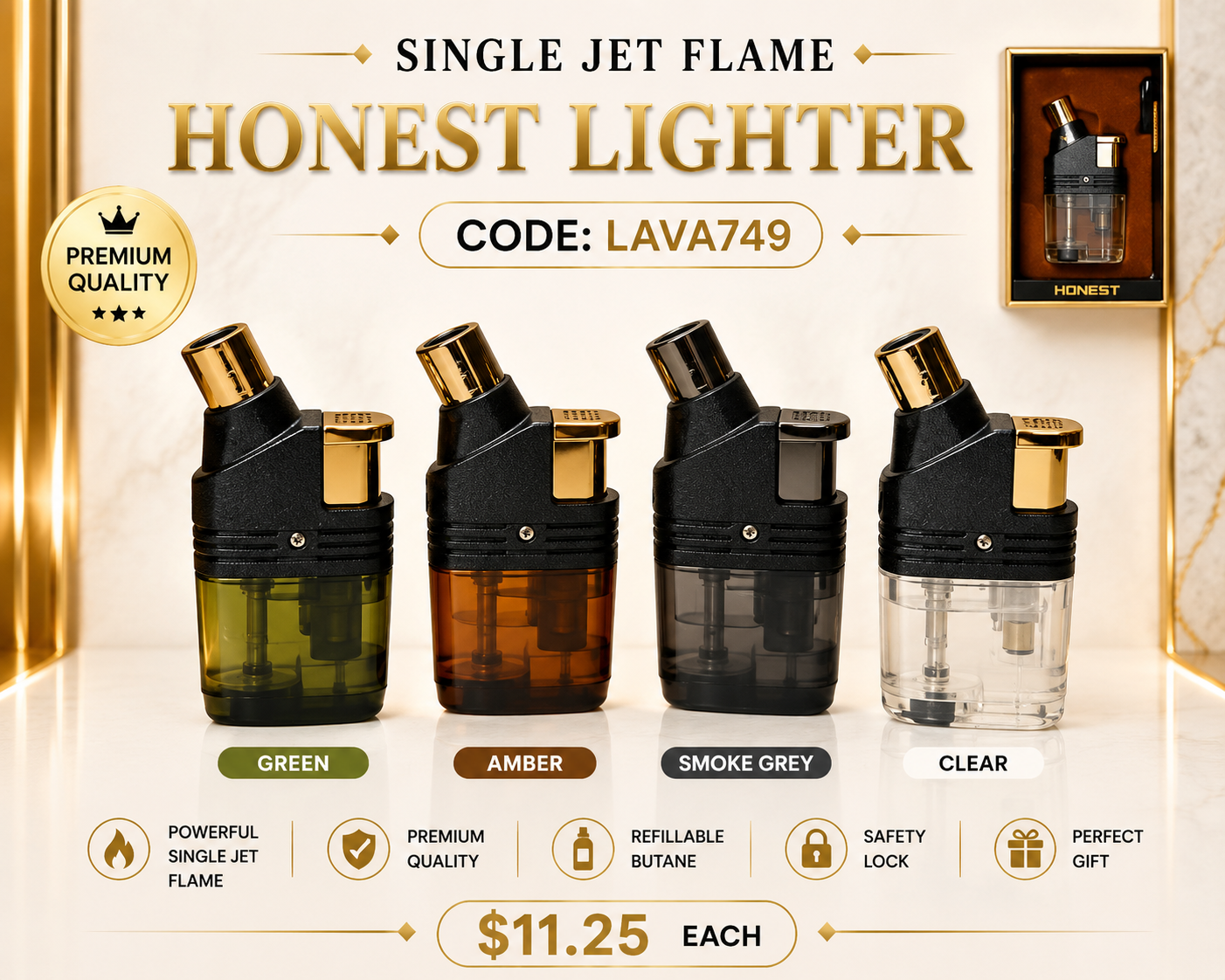 Honest Lighter
