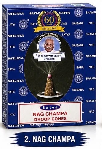 Satya Nag Champa Dhoop Cones