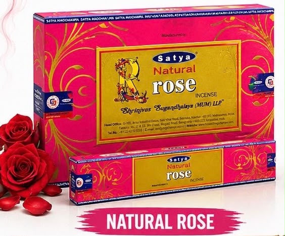 Satya Natural Rose Incense
