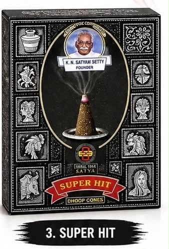 Satya Super Hit Dhoop Cones