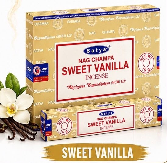 Satya Sweet Vanilla Incense