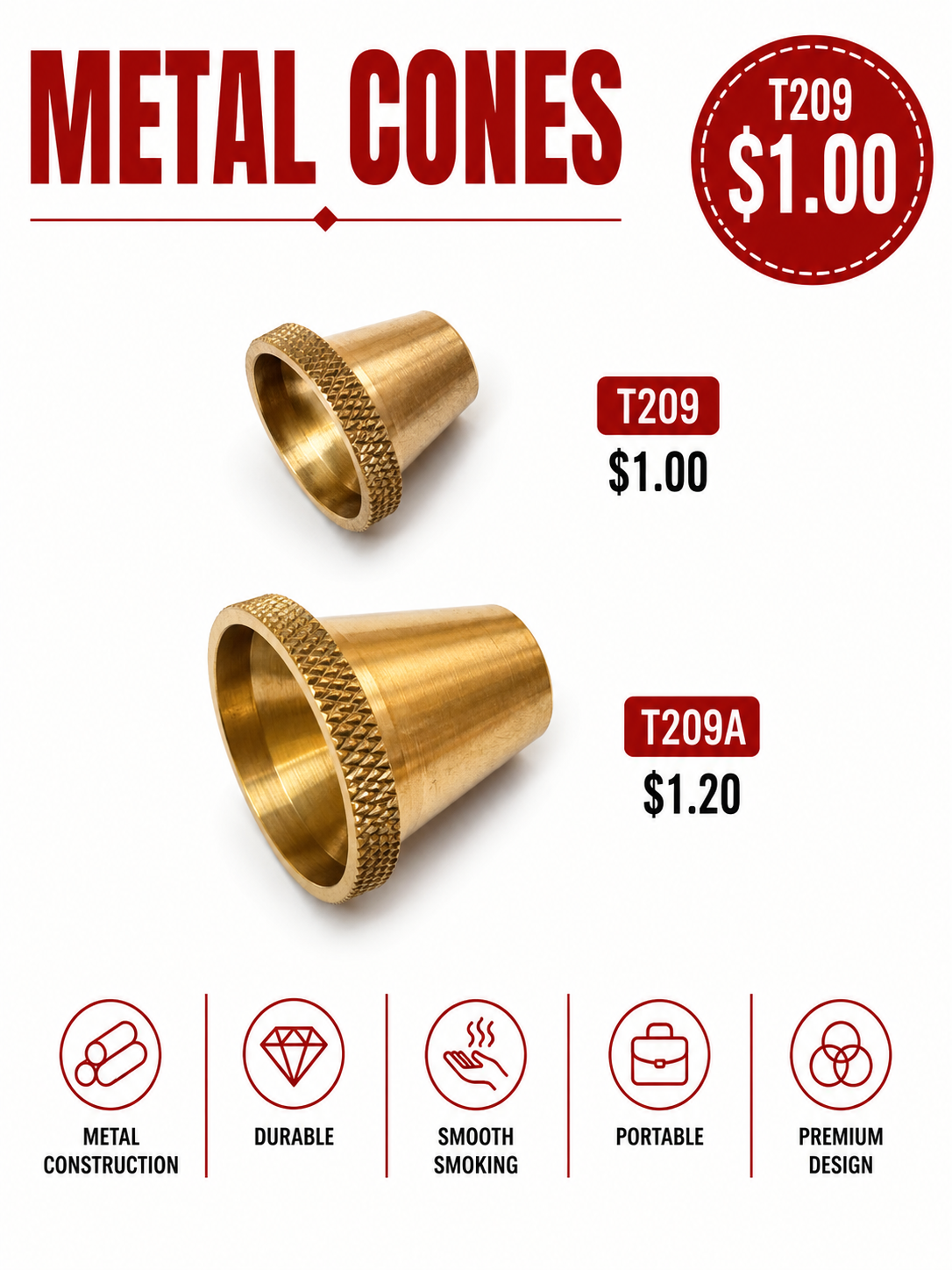 Metal Cones
