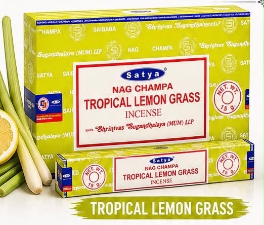 Satya Tropical Lemongrass Incense