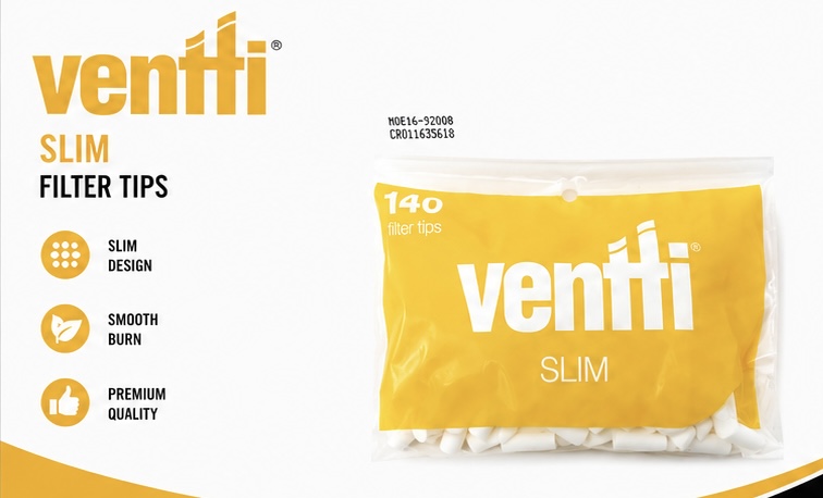 Ventti Slim Filter Tips